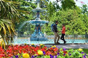 Botanic gardens Christchurch