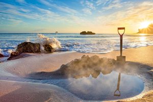 Hot Water Beach Neuseeland